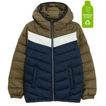 Virsjaka, klasisks pavasaris/rudens ar siltinājumu, zēniem Cool Club COB2721566, zilimelns krās./zaļa krās., 110 cm