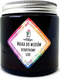 Matu maska Nowa Kosmetyka Keratin Shot, 120 ml