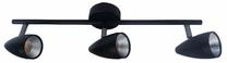 Valgusti lagi Light Prestige Cortino LP-2638/3W, LED, 3000 °K, 3 x 5 W, must v. / must v.
