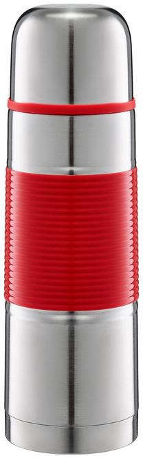 Termosas Ambition Gummy, 0.5 l, sidabro sp./raudona sp.