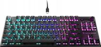 Laidinė žaidimų klaviatūra Turtle Beach Vulcan TKL Aimo, Anglų (US), juoda sp.