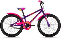 Vaikiškas dviratis Drag Rush 01-030761600318, rožinė sp./violetinė sp., 16", 16"