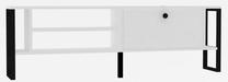 ТВ стол Kalune Design Asryn, белый цв., 160 см x 24.5 см x 50.4 см