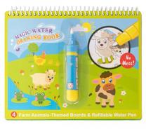 Spalvinimo rinkinys Magic Water Drawing Book Animals, įvairių spalvų
