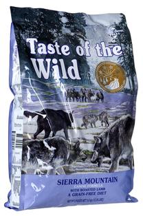 Сухой корм для собак Taste of the Wild Sierra Mountain Dry Food, баранина, 5.6 кг