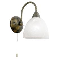 Šviestuvas sieninis Eglo Dionis 89898, E14, 1 x 40 W, balta sp. / ruda sp.