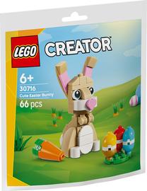 Konstruktorius LEGO® Creator Mielas Velykų kiškis 30716, 66 vnt.