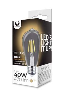 Lemputė Forever Light LED, ST64, 2700 °K, E27, 4 W, 470 lm