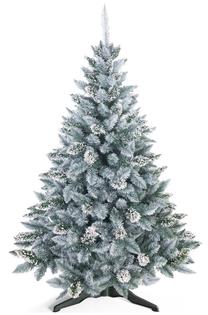 Dirbtinė Kalėdų eglutė apsnigta Homede Pearl, 250 cm, su stovu