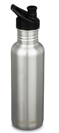 Ūdens pudele Klean Kanteen Classic 1008438, sudraba krās., nerūsējošais tērauds, 0.8 l