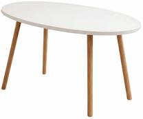 Kavos staliukas Kalune Design Peka 126, balta sp., 90 cm x 50 cm x 60 cm
