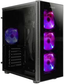 Stacionarus kompiuteris Intop RM28323NS, Intel® Core™ i5-11400F, Nvidia GeForce GTX 1650, 32 GB, 250 GB, juoda sp. Prekė su pažeista pakuote.
