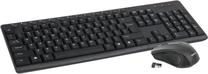 Belaidis klaviatūros ir pelės komplektas Omega Freestyle OKM071B, RU/EN/RU, juoda sp.