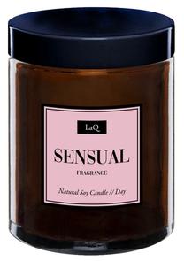 Свеча, ароматическая Laq Sensual Day, белый цв.