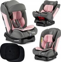 Automobilinė kėdutė Sesttino Secure Pro, rožinė sp./pilka sp., 0 - 36 kg