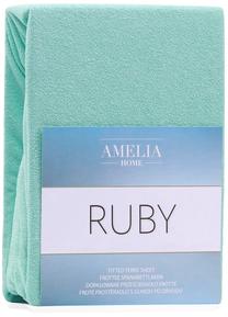 Paklodė Restilo Ruby, mėtinė (mint) sp., 120/140 - 200 cm, su guma