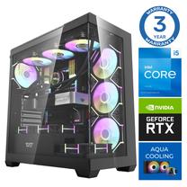 Stacionarus kompiuteris Intop Intel Core i5-14400F, DDR5 32 GB, SSD+HDD 1 TB 2 TB, Nvidia GeForce RTX 5060 Ti 16 GB GDDR7