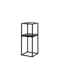 Стойка для цветов Garden Center LILLE, 19 см x 19 см, 47 см, металл, черный цв.