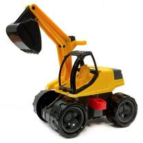 Игрушечный трактор Lena Giant Grapple 02131, желтый цв.