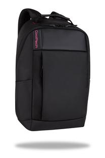 Skolas mugursoma CoolPack Spot Solid Black, melna krās., 14 cm x 43 cm x 29 cm
