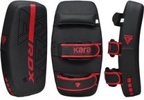 Bokso skydas RDX Thai Pad F6, juoda sp./raudona sp.