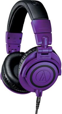 Laidinės ausinės Audio-Technica ATH-M50xPB, violetinė sp.