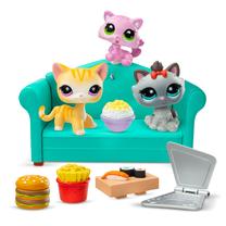 Figūrėlių rinkinys, su priedais Little Pet Shop Diner Dash, įvairių spalvų