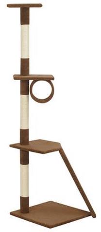Kačių draskyklė VLX Cat Tree, 45 cm x 45 cm x 160 cm