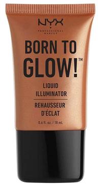 Švytėjimo suteikianti priemonė NYX Professional Makeup Born To Glow Liquid, aukso sp., sun goddess, 18 ml