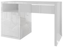 Rakstāmgalds ar skapi Tuckano Glance, 120 cm x 60 cm, 76 cm, balta krās.