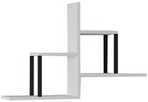 Sieninė lentyna Kalune Design Diana 495SSE1156, balta sp., 90 cm x 20 cm x 60 cm