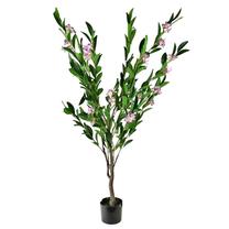 Искусственное растение в горшке Mondex Viridis, зеленый цв./розовый цв., 148 см x 15 см