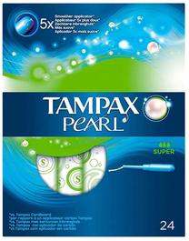 Higieniniai tamponai Tampax Pearl, Super, 24 vnt.