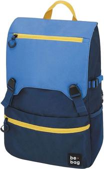 Skolas mugursoma Herlitz Be.bag be.smart, zila krās./dzeltena krās., 43 cm x 18 cm x 30 cm