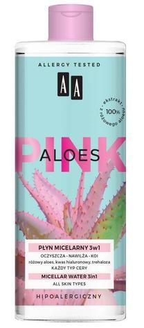 Micelārais ūdens Oceanic Pink Aloes, 400 ml