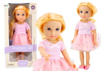 Кукла Lean Toys Fashion Girls, 44 см, розовый цв.
