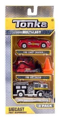 Игрушечный спасательный набор Tonka Build To Last First Responders HRZA3634, многоцветный