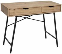 Письменный стол с ящиками Akord Furniture Factory Rax, 100 см x 48 см, 80.5 см, artisan oak цв.