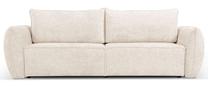 Sofa-lova Micadoni Home Kaelle, smėlio sp., 244 x 97 cm x 91 cm