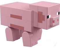 Фигурка-игрушка Mattel Minecraft GVV18, 18 см, 8 шт., белый цв./черный цв./розовый цв.