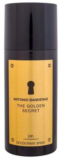 Vyriškas dezodorantas Antonio Banderas The Golden Secret, 150 ml