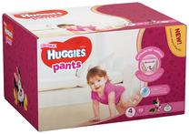 Sauskelnės-kelnaitės Huggies Pants Girl, 4 dydis, 14 kg, 72 vnt.