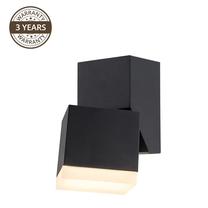 Õue seinavalgusti Domoletti Effection ELED-631, 6W, LED, IP54, must v., 10.5 cm x 16 cm