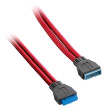 Vads Cablemod USB 3.0, USB 3.0, 0.5 m, sarkana krās.