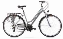 Velosipēds tūristu Romet Gazela 1, 28 ", 17'' rāmis, sudraba krās.