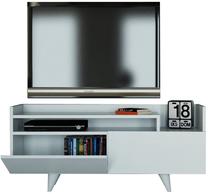 TV galds Kalune Design Troya, balta krās., 120 cm x 31.6 cm x 51.5 cm