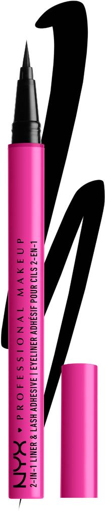 Acu laineris NYX Professional Makeup Jumbo Lash! 2-in-1, 8 g, baddest black krās. -