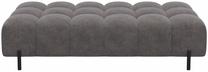 Pufas Ferivo Aura 04 Velvet, pilka sp., 137 cm x 68 cm x 37 cm