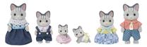Figūrėlių rinkinys, katė Sylvanian Families Fisher Cat Family 5812, 6 vnt., įvairių spalvų