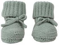 Vaikiškos šlepetės, klasikinis, kūdikiams Lodger Slipper Knit Silk, žalia sp., 0-6 mėn.